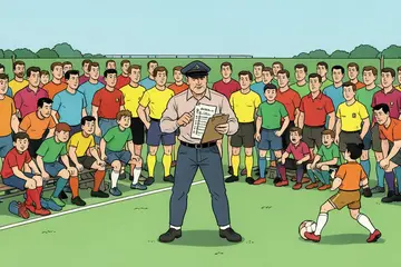 Dit WK breekt met de gedachte dat je een toernooi speelt met 15 á 16 man