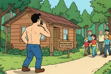 Nederlandse vader (32) masturbeert achter vakantiehuisje in Center Parcs, moet park verlaten
