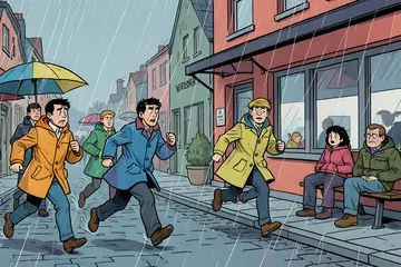 Regenbuien over zee van lopers • Eerste wandelaars komen nu in Wijchen aan