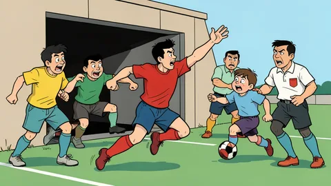 Megaschorsing in Polen voor voetballer