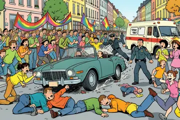 Gewonden na incident in Berlijn, Pride stopgezet