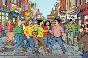 Video: More than 70 report discrimination at the start of WorldPride in Amsterdam