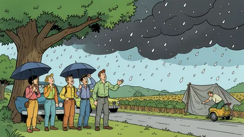 Extreem weer in Italië: hagel en hitte