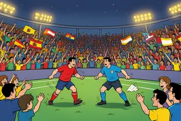 Miljarden kijkers voor WK-finale tussen Spanje - Argentinië: nog nooit was er in wereldstad New York een evenement met zoveel impact