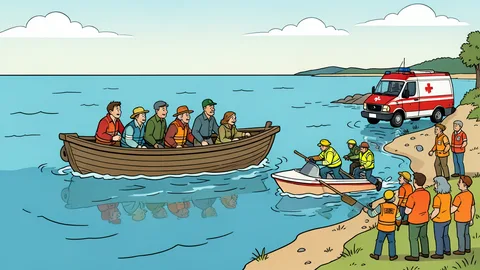 Rubberboot met vluchtelingen bij Zeeland