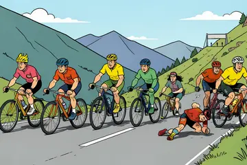 Arensman mee met kopgroep in eerste Alpenrit, ploeg van Pogacar oogt kwetsbaar: twee renners al vroeg gelost
