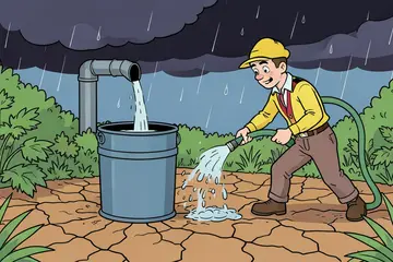 De tuin is kurkdroog, maar er komt regen aan: zo benut je dat optimaal