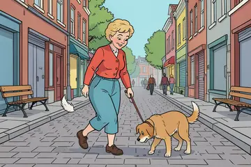 Nikki (57) met most of her friends in Amsterdam through her dog: ‘When you move countries, get a dog!’