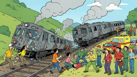 Treinbotsing Spanje, 46 doden