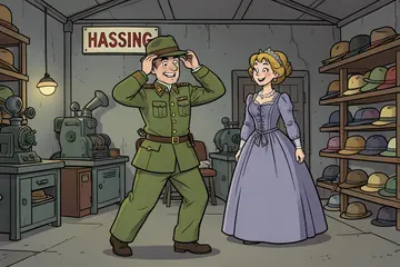 Alles wat een uniformpet nodig heeft, is klant bij Hassing, óók de leden van de koninklijke familie