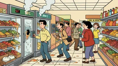 Cyberaanval treft Franse supermarkten