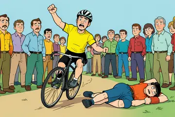 Remco Evenepoel is oppermachtig in tijdrit, maar raakt ploegmaat Flrorian Lipowitz kwijt na harde val
