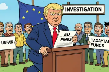 Trump vows to investigate EU over fining of US tech companies