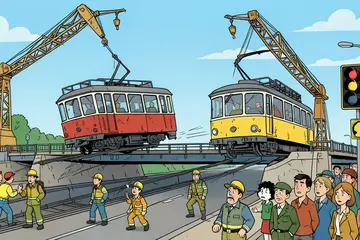 Erasmusbrug weer vrij voor verkeer nadat kapotte trams zijn weggehaald