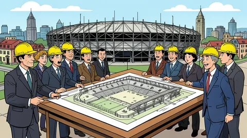Manchester United nieuw stadion van 100.000 plaatsen