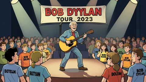 Bob Dylan tournee zonder Nederland