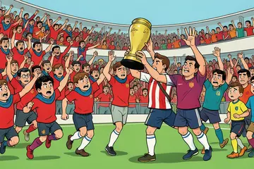 Spanje wint WK voetbal na verlenging