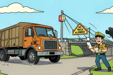 Vanaf zaterdag al handhaving op verbod vrachtverkeer Merwedebrug, boete wordt 500 euro
