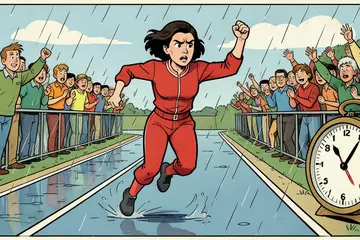 Na twee jaar is Lieke Klaver weer op haar snelst: ‘Ik gooi dingen er meer uit, dat maakt me vrijer in mijn hoofd’