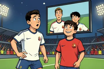 Messi over 'ongelofelijke' babyfoto met Yamal: 'Bizar dat we samen in finale staan'