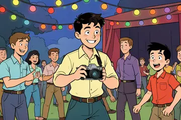 Vrienden namen deze laatste foto van Thys (20) op een festival, een paar uur later is hij er niet meer
