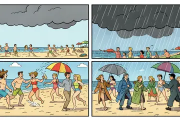 Weekend begint zomers, maar zondag wordt een koele en regenachtige dag