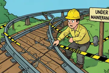 Scheuren in de rails zorgen voor problemen bij populaire Efteling-achtbaan: ‘Dit hoort niet te kunnen’