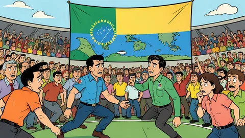 FIFA onderzoekt spandoek Argentinië over Falklandeilanden