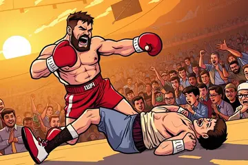 Frappante clash in Thailand met zelfs tijd voor een kusje: Tyson Fury wint, gevecht met Anthony Joshua stap dichterbij