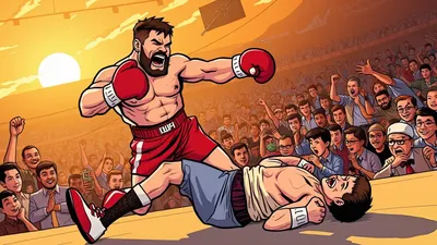 Frappante clash in Thailand met zelfs tijd voor een kusje: Tyson Fury wint, gevecht met Anthony Joshua stap dichterbij