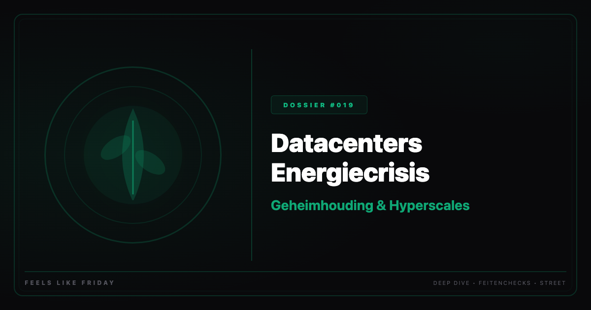 Datacenters Energiecrisis