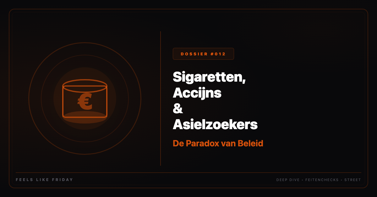 Sigaretten, Accijns & Asielzoekers